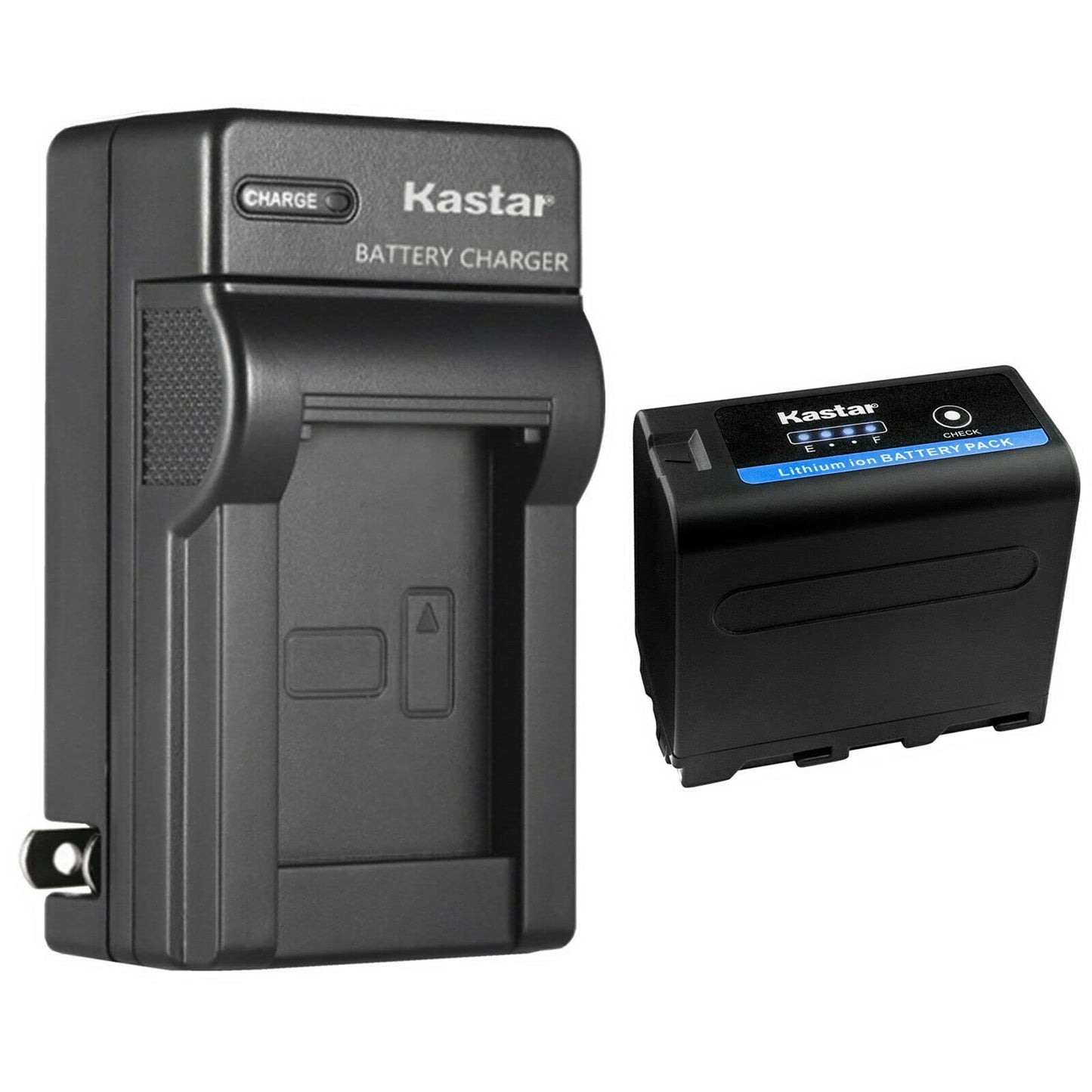 Kastar 1-Pack NP-F970PRO Battery 7.2V 8700mAh and AC Wall Charger Compatible with Son CCD-TRV54 CCD-TRV55 CCD-TRV56 CCD-TRV57 CCD-TRV58 CCD-TRV59