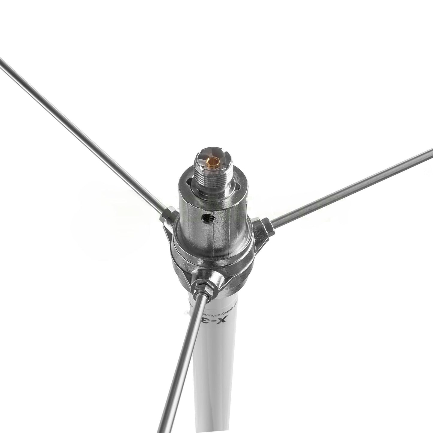 Diamond Antenna X30A Dual-Band Base Repeater Antenna - 2m/70cm High-Gain VHF UHF Antenna with 6.5 dB Gain and Durable Fiberglass Construction