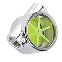 G1/4 Cooling Meter Sensor Metal Indicator with 5 Impeller Blades for Computer Water Cooling System