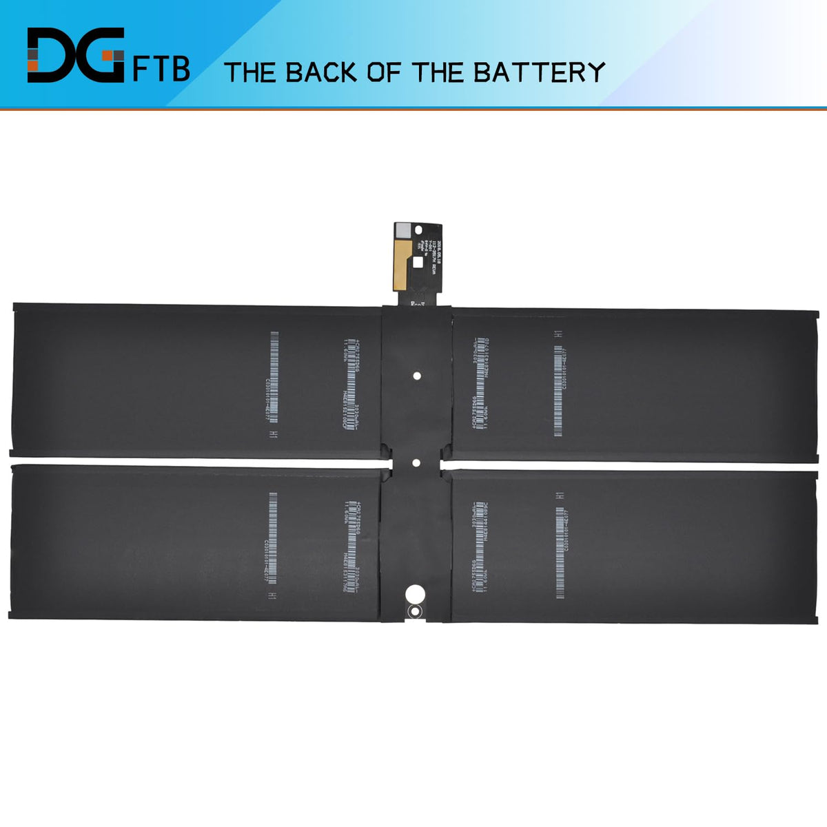 DGFTB 45.2Wh DYNK01 G3HTA036H Laptop Battery Replacement for Microsoft Surface 1st Gen 1769 2017, Surface 1782 13.5'', 2-LQN-00004 KSR-00001 DAG-00003
