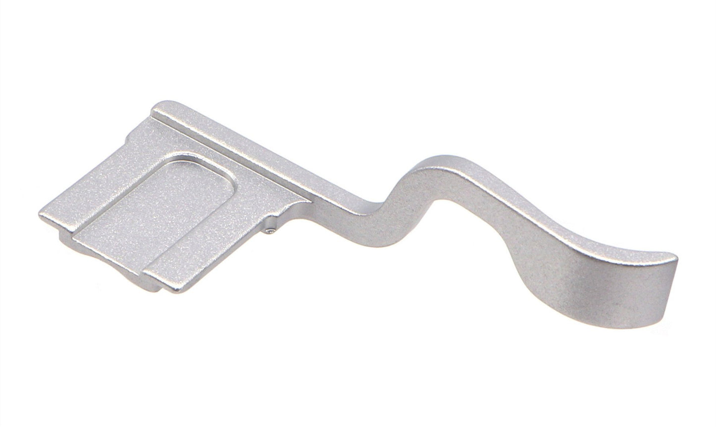 HITHUT Metal Hot Shoe Thumb Grip for Fujifilm X-T10 X-T20 X-T30 X-T30II Camera Accessories Silver
