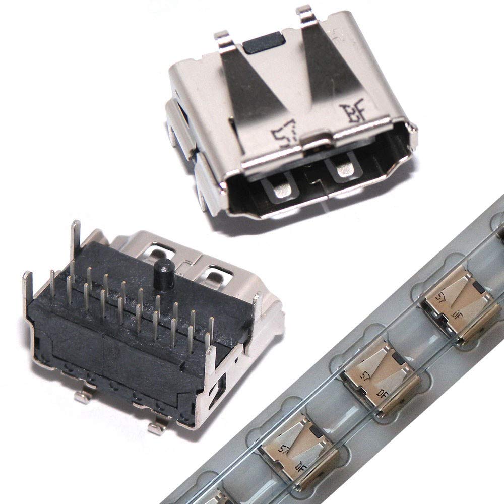Eieshupug Original New HDMI Port Socket Interface Connector Replacement for PlayStation 3 PS3 Slim CECH-3000 3001 CECH-3001A