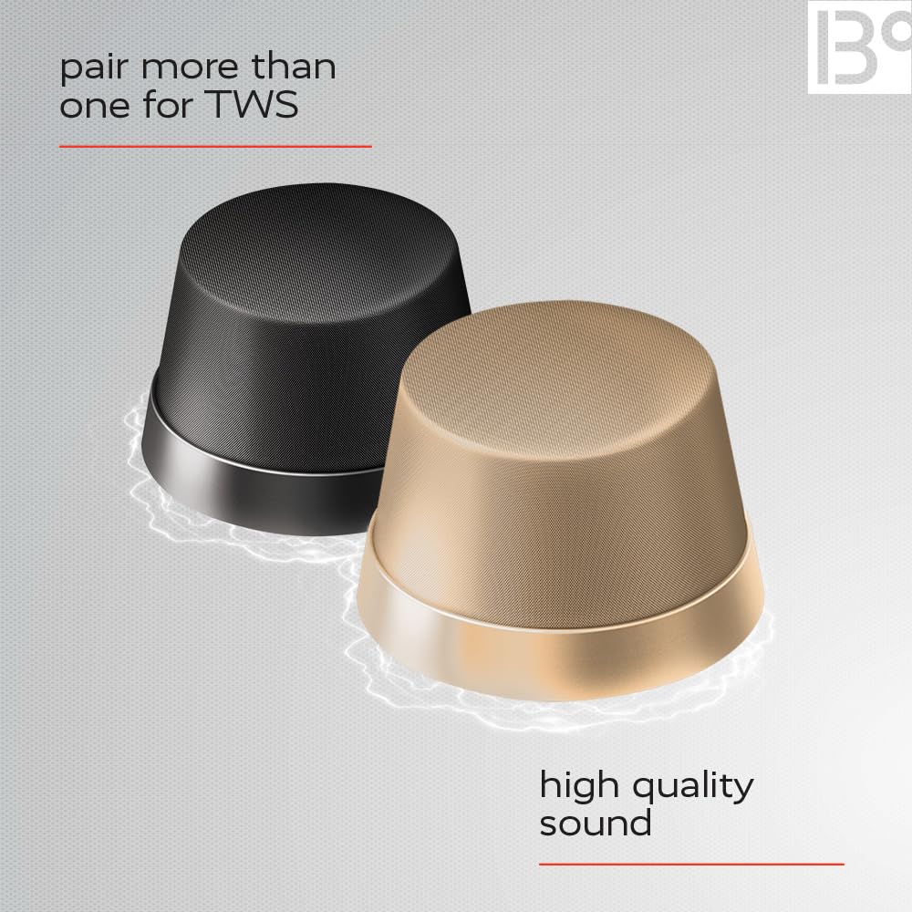 Breakout Mesh Magnetic Bluetooth Speaker - Portable, 5.3 Wireless Phone Stand - Strong Magnetic Hold MagSafe - TWS Pairing IPX6 Water Resistant 12 HRS