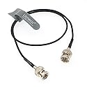 Uonecn HD SDI Blackmagic RG179 BNC Male to Male Video Cable for HyperDeck Shuttle and BMCC BMPC Hyperdeck Cameras 19.6''