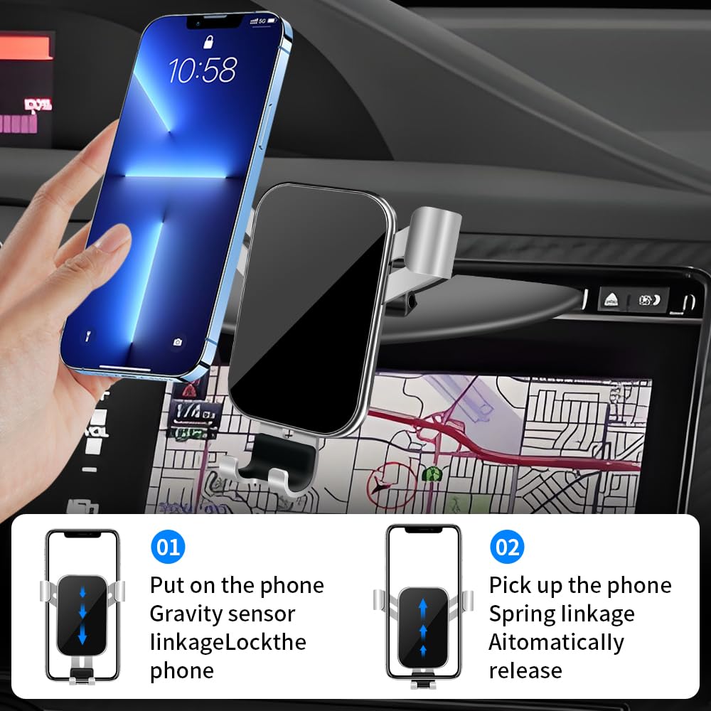 Car CD Slot Phone Mount for Honda Civic 2001-2015?Odyssey 2011-2017?Pilot 2003-2022 Automobile Interior Accessories Best Cellphone Holder Cell Phones