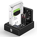 M.2 NVMe & SATA Hard Drive Docking Station, USB C 10Gbps Hard Drive cloner for M.2 PCIe NVMe + SATA 2.5”/3.5” HDD Converter, Offline Cloning