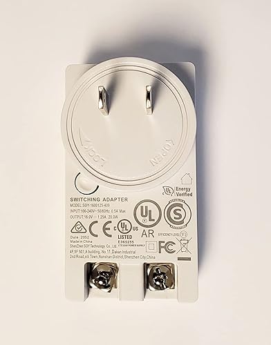 alarm.com Video Doorbell ADC-VDB770 Wall Power Supply Kit 16V, 1.25A - ADC-VDBA-PSU-DC