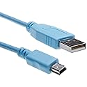 Aexus Console Cable for Cisco | 6 ft USB Type A to Mini-B | CAB-Console-USB= | 37-1090-01