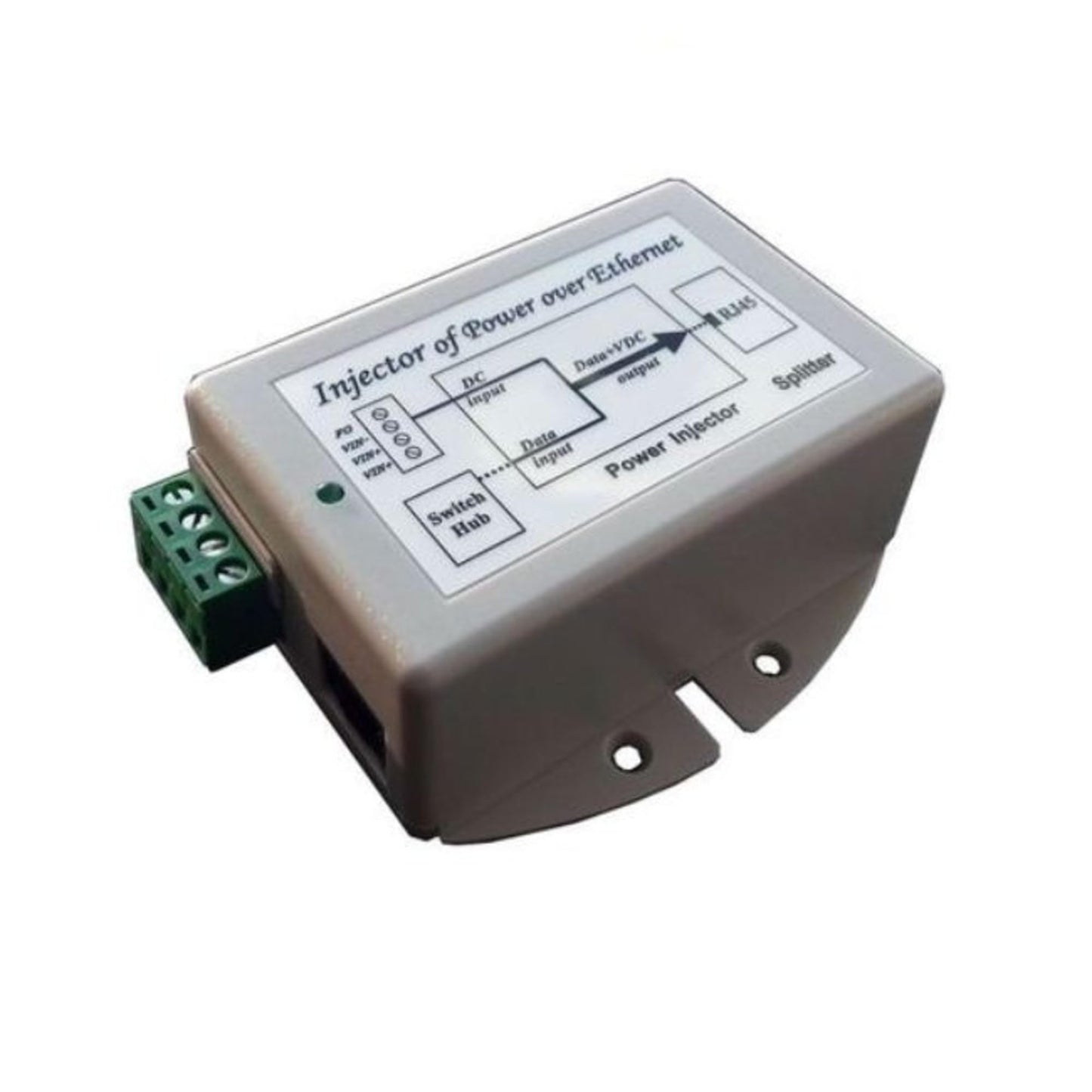 Tycon Systems TP-DCDC-1248GD 48V DC Out 17W DC to DC Converter and POE Inserter, Gigabit