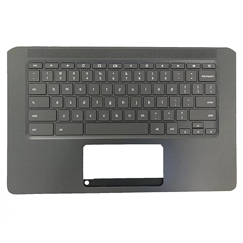 Replacement for Lenovo ideapad Flex 5-15IIL05Laptop Upper Case Palmrest Keyboard Assembly Part 5CB0Y85681 Top Cover Black