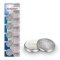 Tenergy CR2450 Battery, 3V Lithium Coin Cell Battery for Car Key Fob, Remote Controllers, Garage Door Openers, Calculators, Thermometers and More, 5…