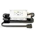 My Tidy Space Low Profile in Drawer Docking Station Outlet (2) USB-A (2) 15 Amp