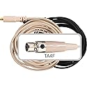 Galaxy Audio CBL3SHU Replacement HS3/ES3 Headset Cable with TA4F Connector for Most Shure Systems, Beige