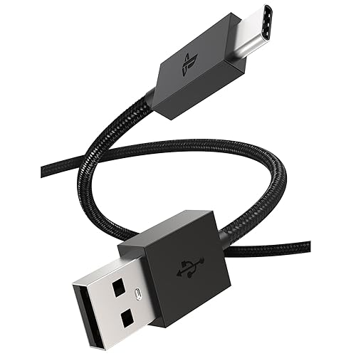 Jurimox Official PS5 Charging Cable for PS5 Controller, Original OEM USB C Charger Cord for PlayStation 5 DualSense Edge Controller - Support Fast