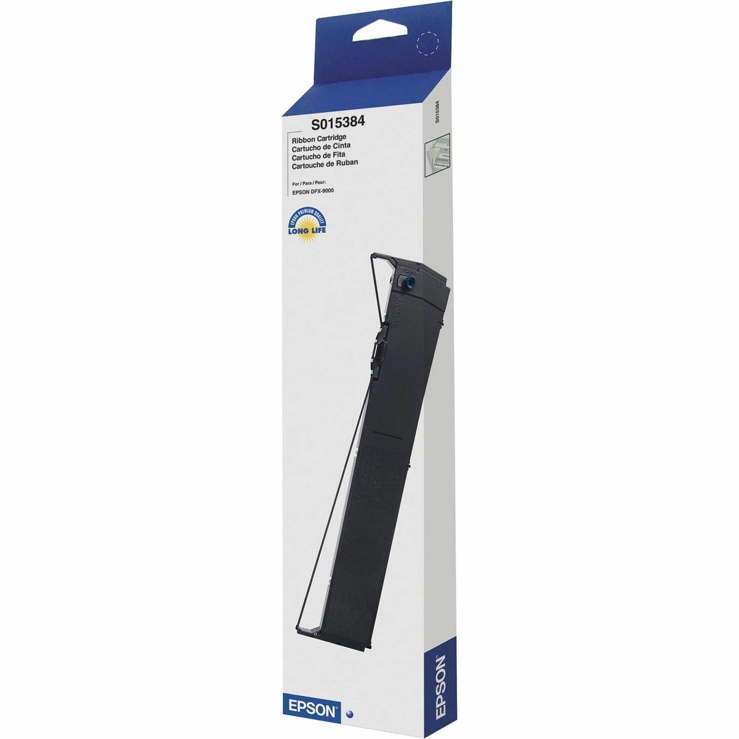 Epson® S015384 Black Ribbon Cartridge