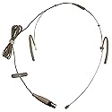 Single Ear Hanging Headset Microphone (for Shure type 4 pin mini plug SKIN)