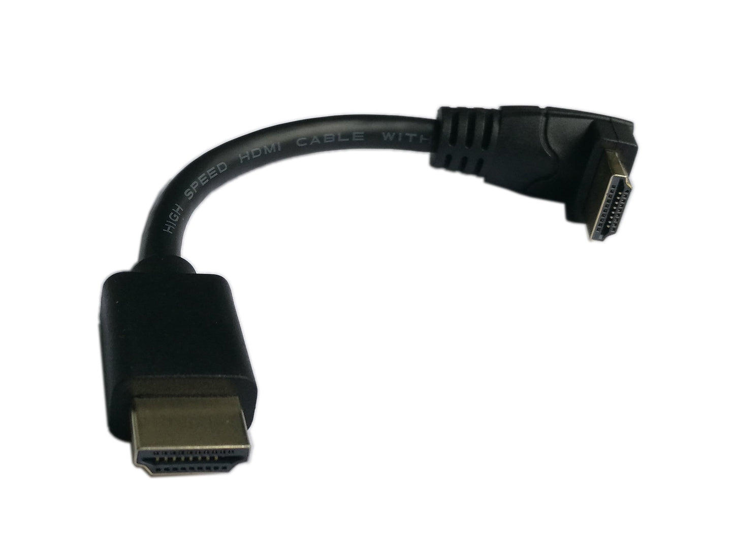 zdyCGTime 5 Inch HDMI Up Angle 90 Degree Vertical Right Cable -Supports 4K@60Hz, High Speed, HDMI 2.0 Ready - UHD, Ethernet & Audio Return - Video 4K