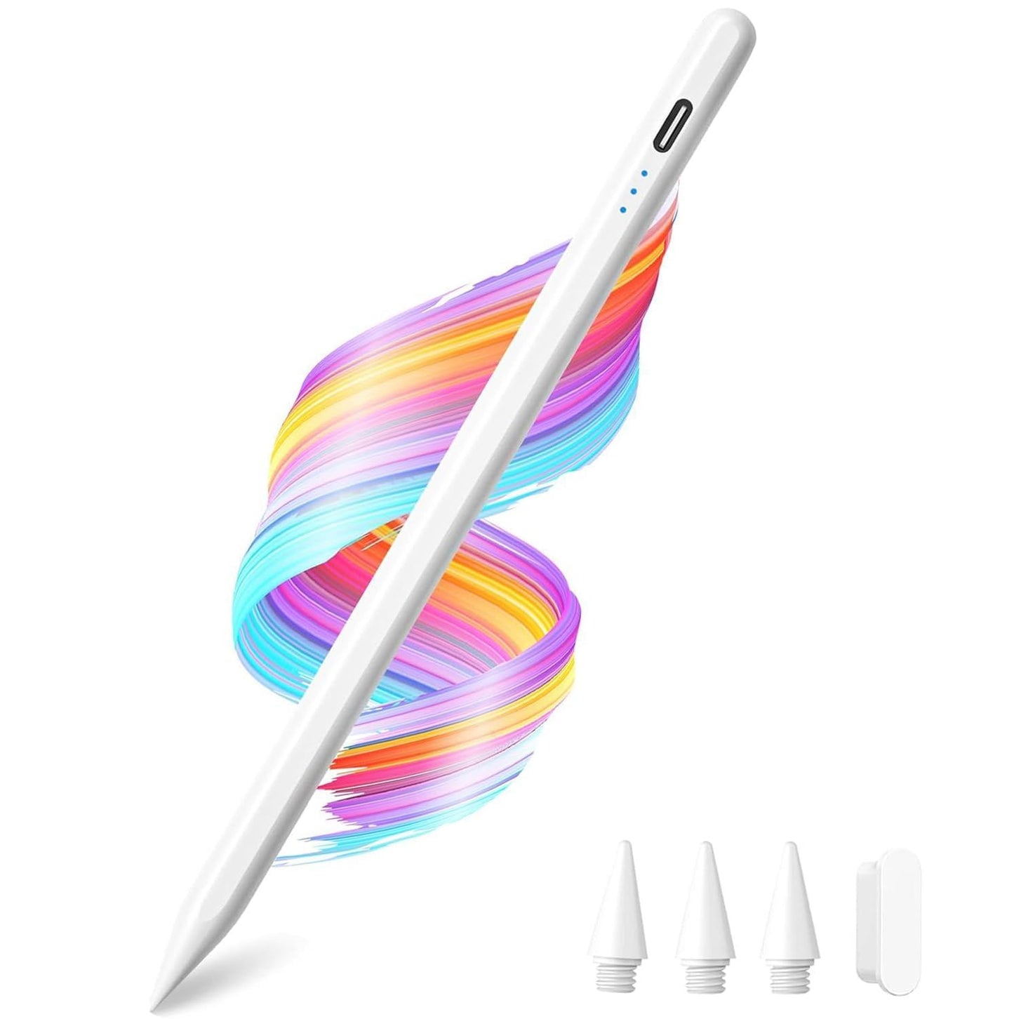 Stylus Pen for Apple iPad A16/11th 2026-2018 iPad Pencil A16/11/10/9/8/7/6,Air 11"/13" M4/M3/M2/5th-3rd,Pro 13"/12.9"/11"/M5/M4,Mini A17 Pro/6/5th
