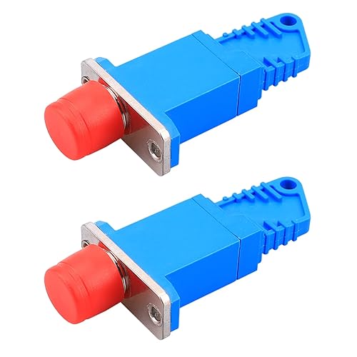 E2000-FC/LC/ST Optical Fiber Connection Adapter Coupler Flange Plate Radio and Television Network Data Test General?E2000-FC/UPC 2pcs?
