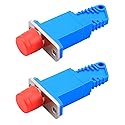 E2000-FC/LC/ST Optical Fiber Connection Adapter Coupler Flange Plate Radio and Television Network Data Test General?E2000-FC/UPC 2pcs?