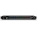 Technical Pro 1U Rack Mount DB Display with 8 Outlet Power Supply Surge Protector with 5V USB Charging Ports, Input, and Output RCA.