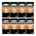 Duracell 384/392 - 2 pack - 4 packs - 8 total batteries