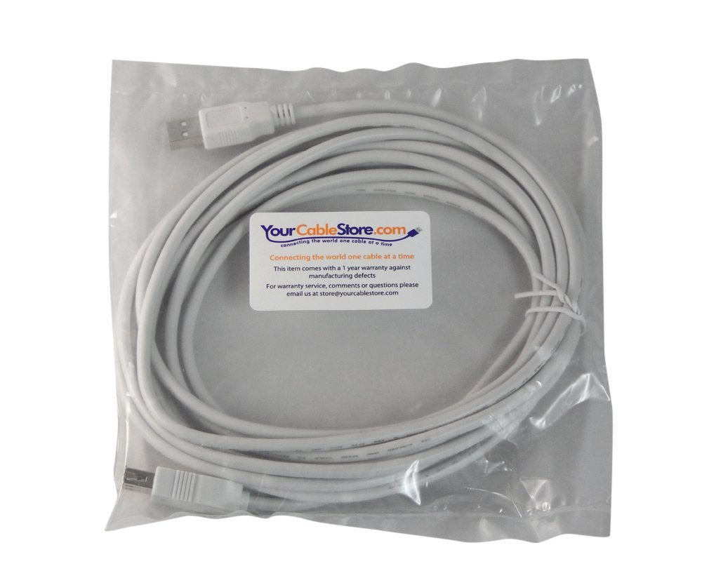 Your Cable Store 15 Foot USB 2.0 Extension Cable
