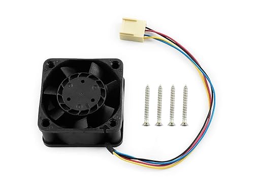 Dedicated DC 5V Cooling Fan Compatible with NVIDIA Jetson Nano Developer Kit and B01 Version PWM Speed Adjustment Strong Cooling Air Fan