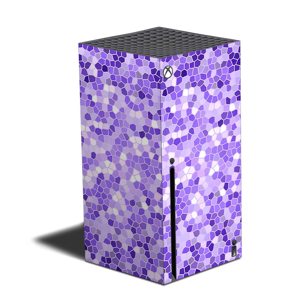 MightySkins Skin Compatible with Xbox Series X - Stained Glass | Protective, Durable, and Unique Vinyl Decal wrap Cover | Easy to Apply and Change