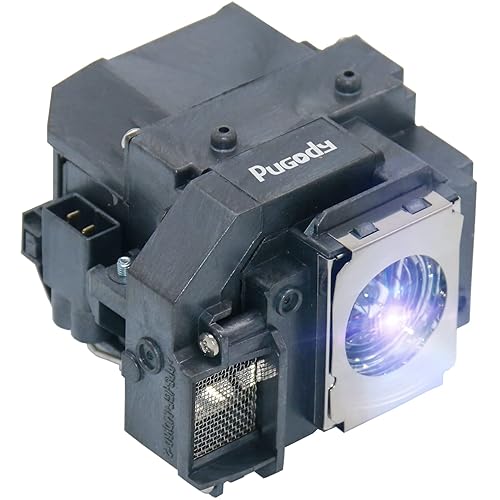 Pugody ELPLP54 ELPLP55 ELPLP56 ELPLP58 Replacement Projector Lamp Bulb for Epson PowerLite Home Cinema 705HD EB-S7 X7 S8 X8 W7 ex5200 ex7200 ex3200