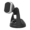 Scosche MM2WDSR-SP MagicMount Pro Magnetic Car Phone Holder - Strong Magnet Mount for iPhone and Android - Secure Magnetic Cell Phone Mount for Car