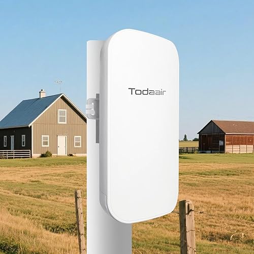 Outdoor WiFi Extender?WiFi Booster | AI Watchdog | Repeater&AP Mode?IP65 Weatherproof | Up to 1200Mbps Dual Band WiFi Repeater | Covers Up to Least