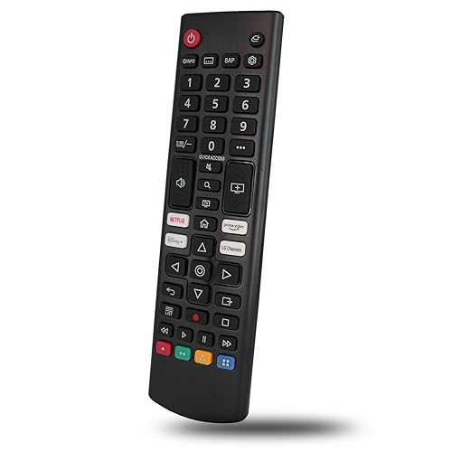Universal Replacement Remote Control for LG Smart 4K TV 55UP7560AUD 65UP7100ZUF 75UP7070PUD 75UP7170ZUC 43UP8000PUA 50UP8000PUA, with Disney Plus
