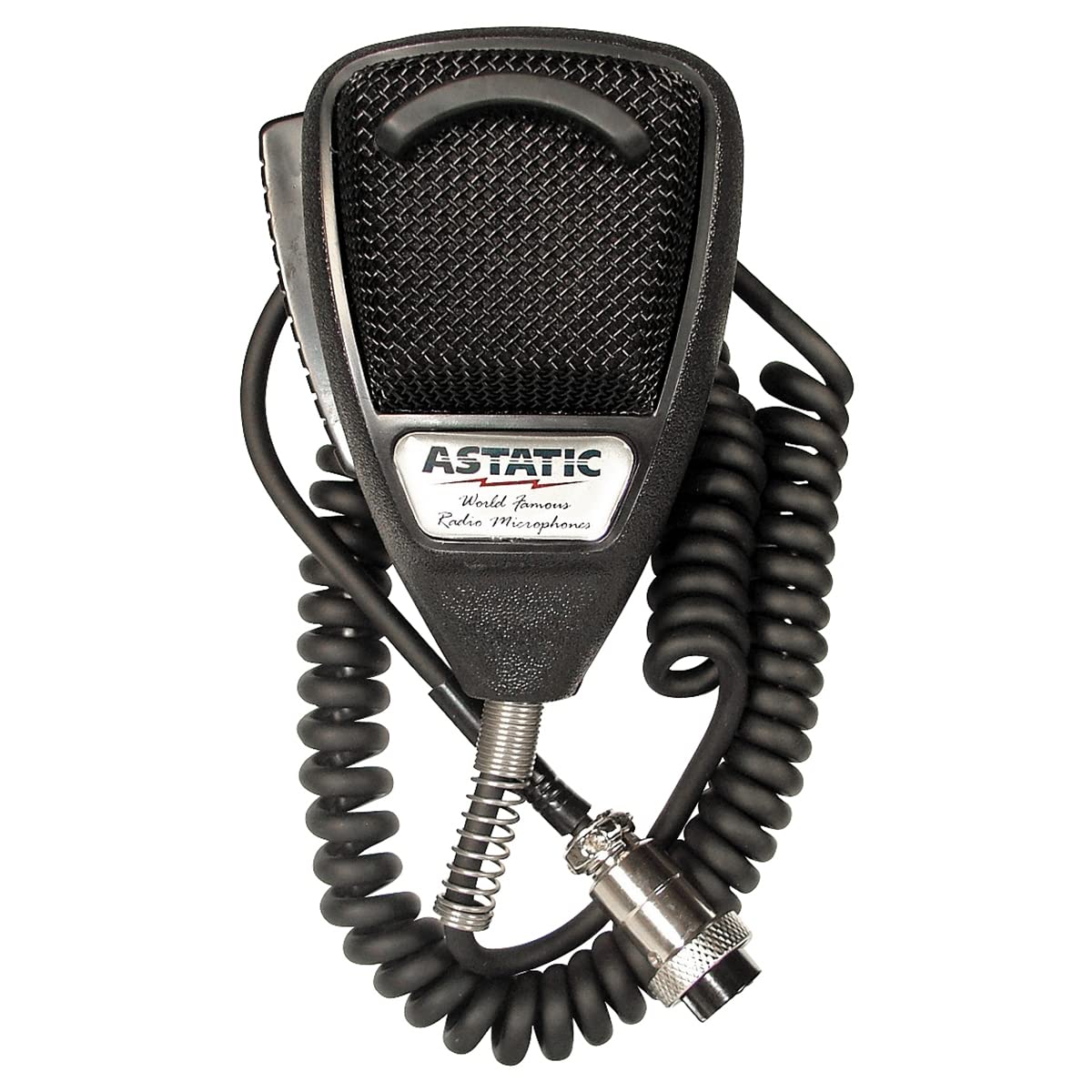 ASTATIC 302-10001 4-Pin Noise-Cancelling Microphone (Black)