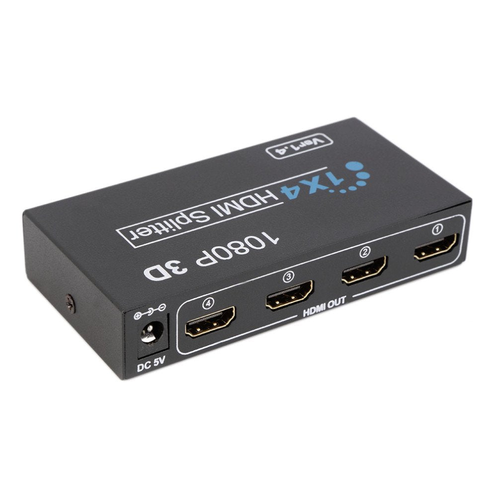 4 Port HDMI Switch Selector Hub Splitter Output Full HD 1080P HDCP HD TV Wholesale