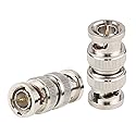 XRDS -RF BNC Male to BNC Male Adapter, 75 Ohm SDI Connector for HD-SDI/3G-SDI/4K/8K SDI Video Camera Cable
