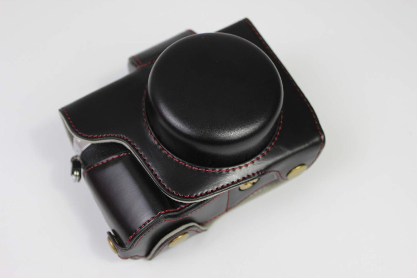 E-M10 Mark IV Case, BolinUS Handmade PU Leather Fullbody Camera Case Bag Cover for Olympus OM-D E-M10 Mark IV with 14-42mm EZ Lens Bottom Opening