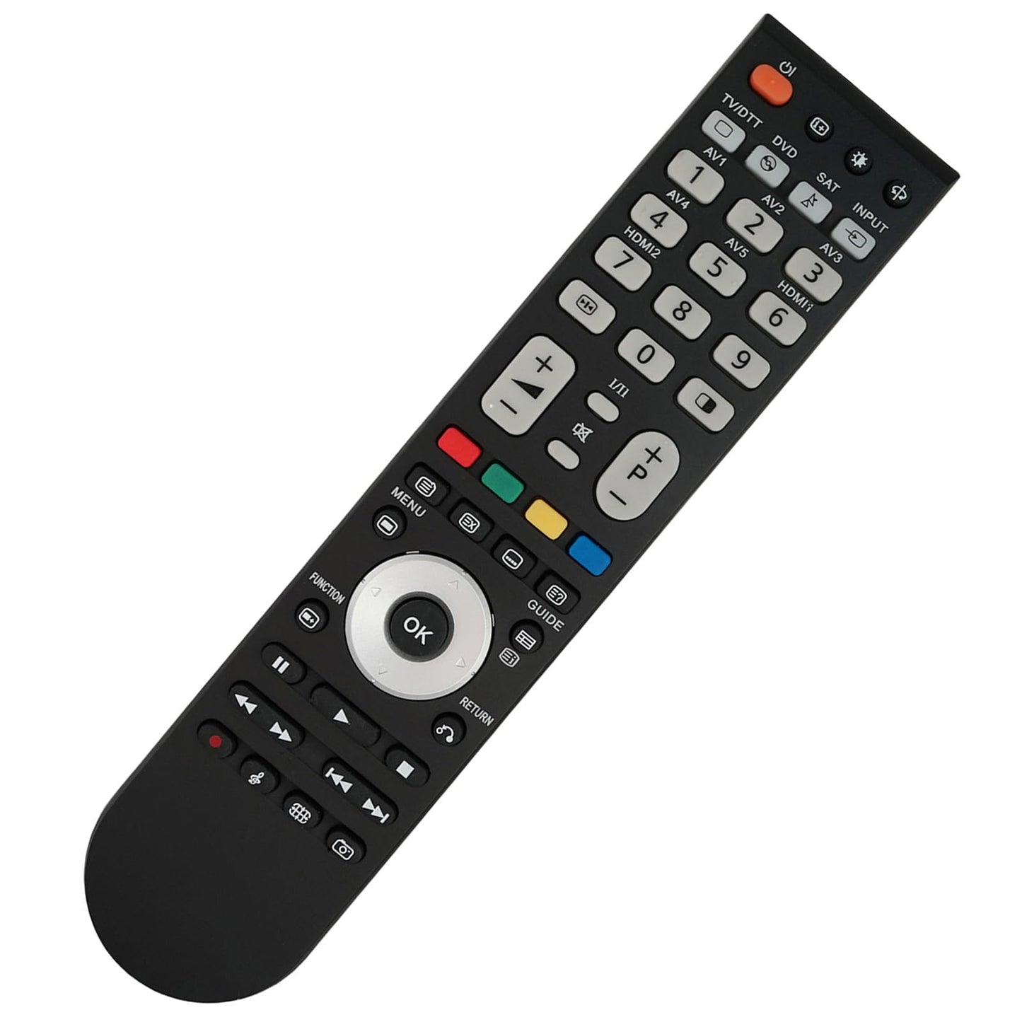 Replacement Remote Control for Hitachi CLU-4373A L32A404 HL02403 L42S601 L47S601 P50S601 L42A404 LE55V707 L40A105E LCD LED HDTV TV