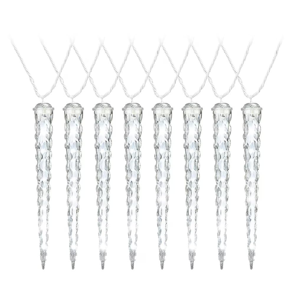 Gemmy 85687 Shooting Star Light String, 7, 9, & 11" Icicle Cover Shootingstar Light String, 7, 9, & 11" Icicle