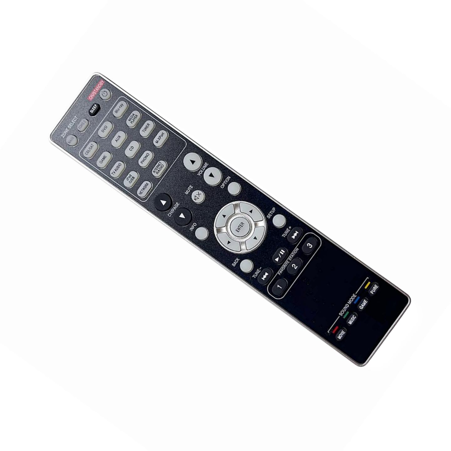 Loakdsa Replacement Remote Control for Marantz RC016SR RC017SR SR6007 SR7007 SR5007 7.2-Channel Home Theater System AV Surround Receiver