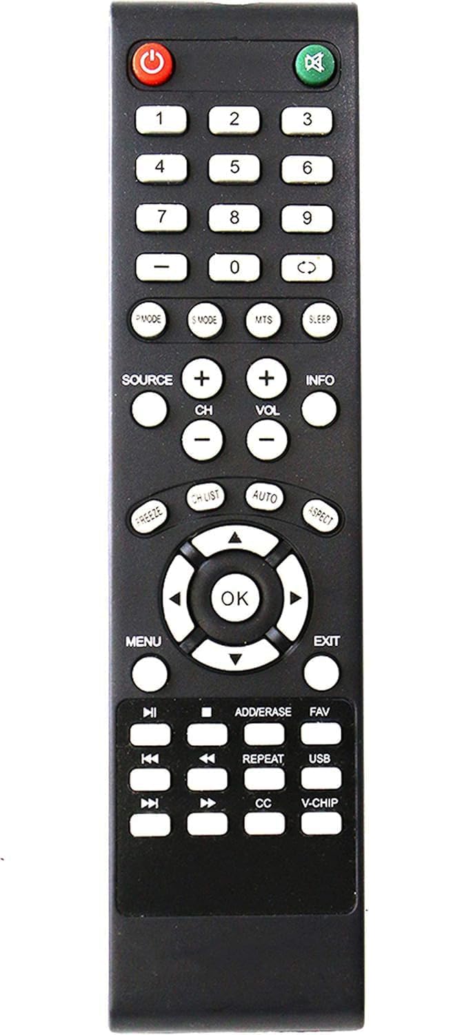 Universal Remote Control Replacement for Element TV - Not for fire & roku TV