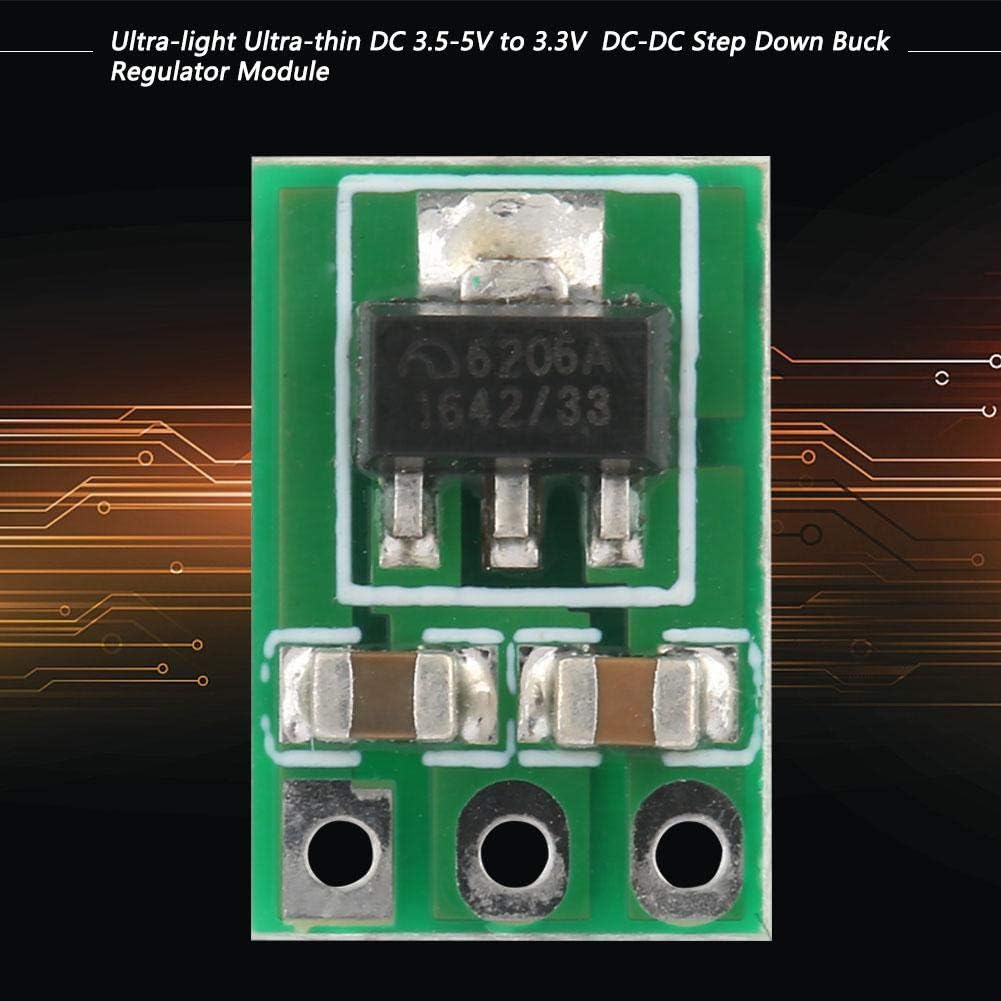 Voltage Converter Ultra-Light Ultra-Thin DC 3.5-5V to 3.3V DC-DC Step Down Buck Regulator Module Power Transformer