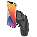 iOttie Easy One Touch 5 Cup Holder Mount - Universal Car Mount Phone Holder for iPhone, Google, Samsung, Moto, Huawei, Nokia, LG, and all other