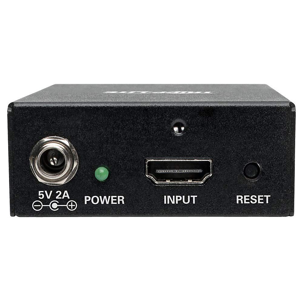 Tripp Lite 2-Port 3D HDMI Splitter HDCP 2.2, HDMI 2.0, 4K x 2K @ 60Hz 3840 x 2160 Ultra HD Video Audio TAA (B118-002-UHD-2), 15 Feet