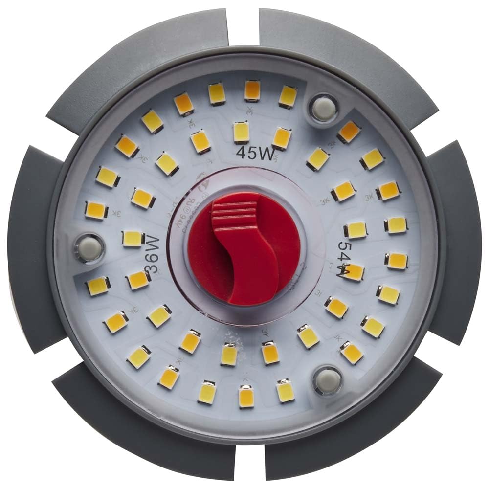 Satco S23142, Selectable LED Corncob Bulb, EX39 Base, Replacement Bulb, 36W