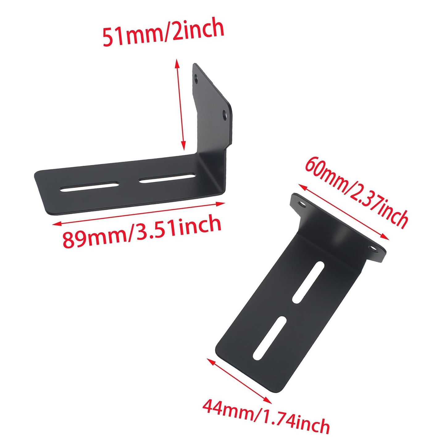 SYCZIOHU Sound Bar Mounts Under TV Wall Mount Brackets with Hardware Kit for Universal Sound bar Speaker Shelf Mounting Holder Compatible Most