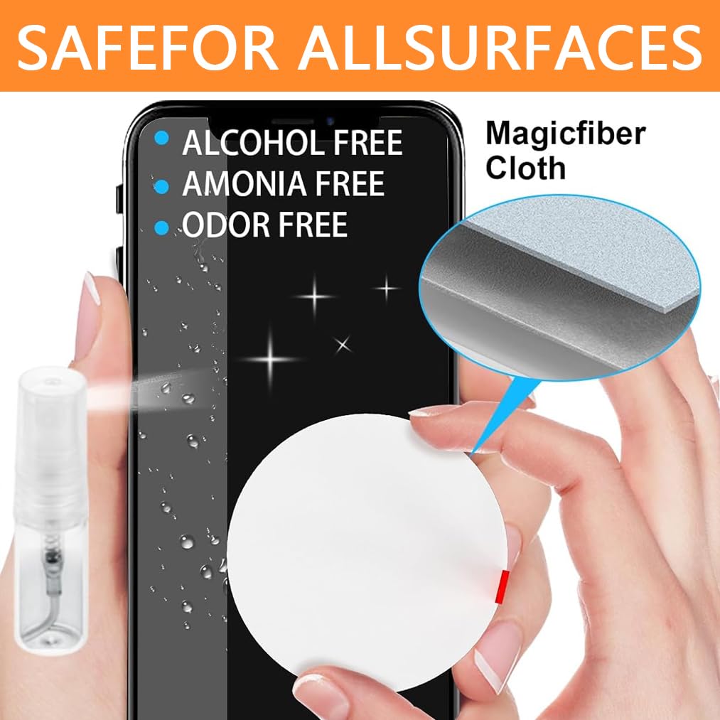 32-in-1 Multifunctional Cleaning Kit - Phone, Computer & Headphone Cleaner for All Electronics Ideal for iPhone, MacBook & Gaming PC