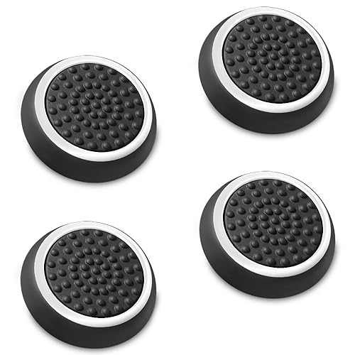 Fosmon Performance Thumb Grips Joystick Caps for Nintendo Switch 2, Switch 1, Joycon Grip, PS5, PS4, Xbox One, Xbox Series X/S, Rubber Controller