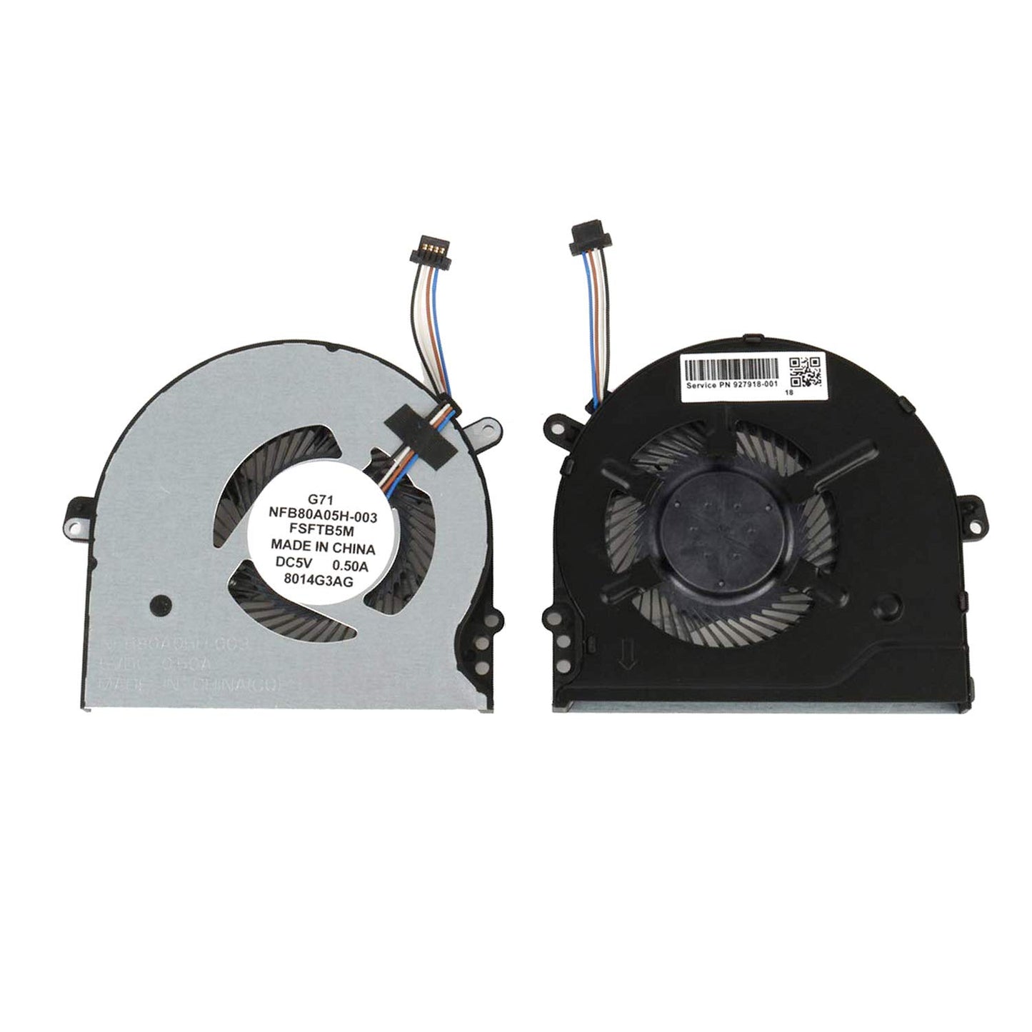 CPU Cooling Fan Replacement for HP Pavilion 15-CC Series 15-CC034CL 15-CC067CL 15-CC114CL 15-CC159NR 15-CC195CL 15-CC553CL 15-CC554NR 15-CC593CA