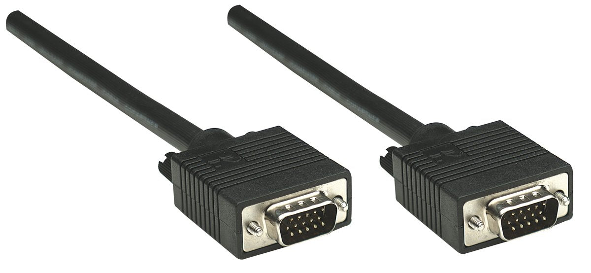Manhattan 10 feet SVGA HD15 Male/Male Monitor Cable